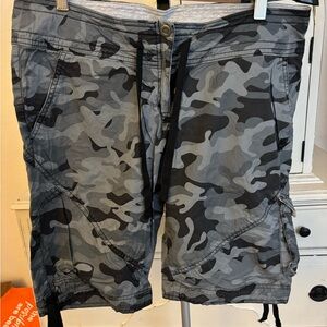 Nike Heather Gray Athletic Shorts